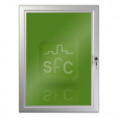 1000mm x 1400mm Aluminium Lockable Poster Frame