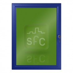 A1 Blue Lockable Poster Frame