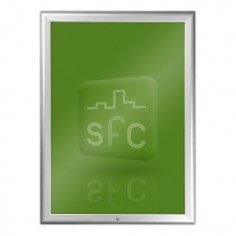 A4 Aluminium Lockable Snap Frame