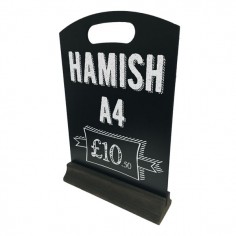 Hamish A4 Table Top Chalkboard